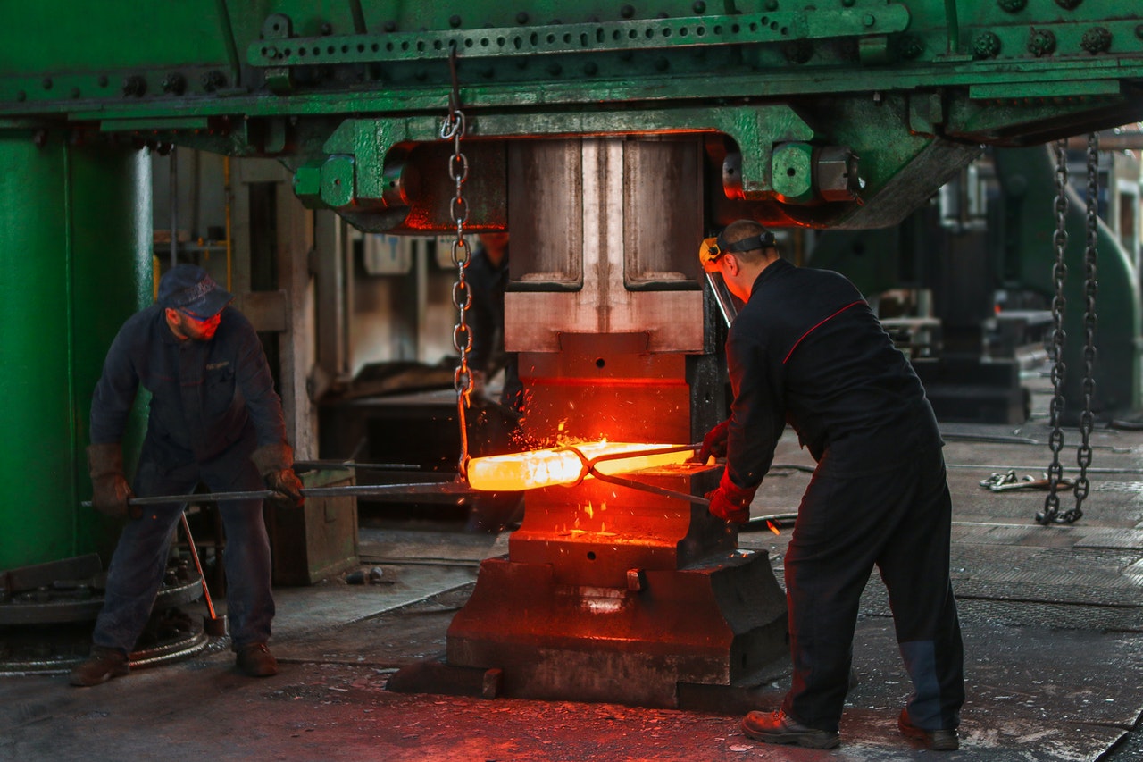 Workers in a factory